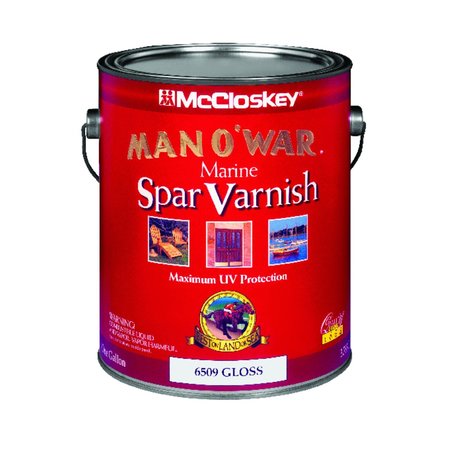 MAN O WAR McCloskey  Gloss Clear Water-Based Marine Spar Varnish 1 gal 080.0006509.007